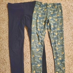 $5/ in bundle - 2 pairs leggings size 10